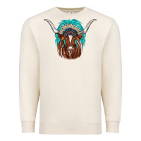 Sandshell texas longhorn indian headdress Premium Sweatshirt - JahusDesignShop
