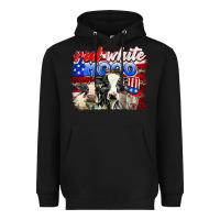 Black red white moo Heavyweight Hoodie - AdoDesignShop