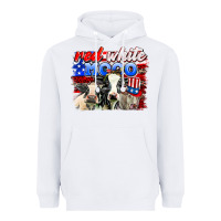 White red white moo Heavyweight Hoodie - AdoDesignShop