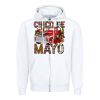 White Cinco de Mayo Truck Zipper Hoodie - texasbilliewilder