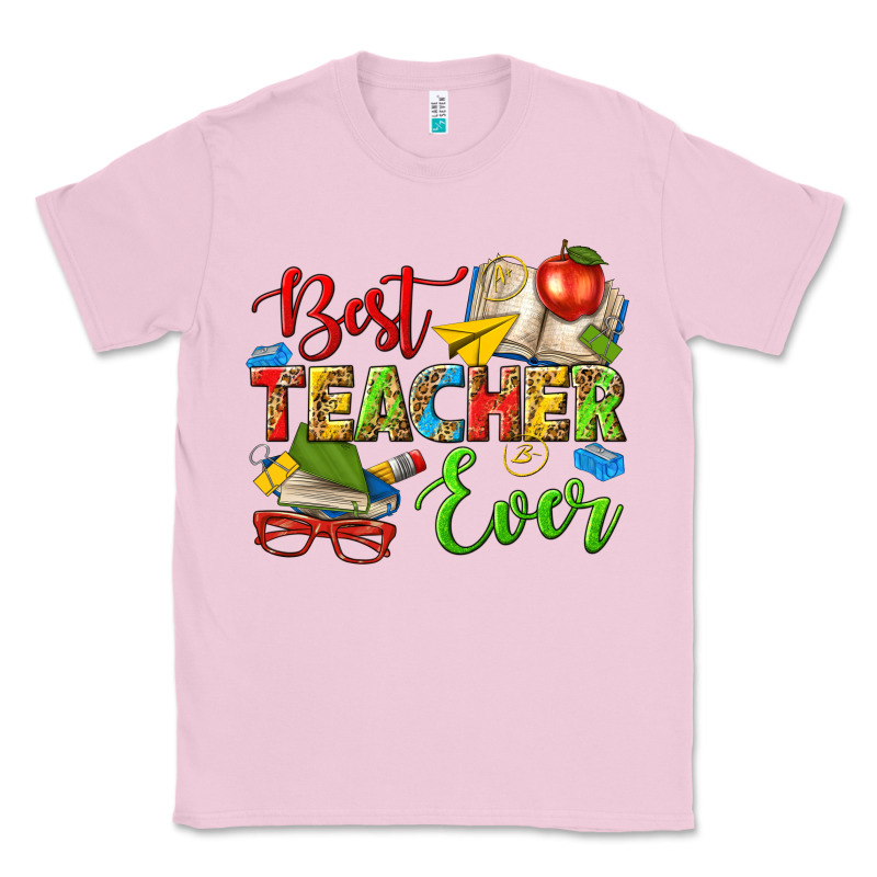 Best Teacher Ever Classic Tee by texasbilliewilder | Teevron