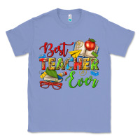 Colony Blue best teacher ever Classic Tee - texasbilliewilder