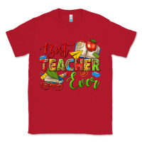 Red best teacher ever Classic Tee - texasbilliewilder