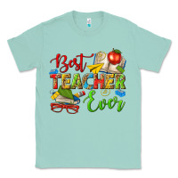 Seafoam best teacher ever Classic Tee - texasbilliewilder