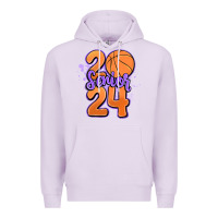 Lilac senior 2024 basketball Premium Hoodie - MaliasSmallBusiness