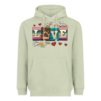 Matcha love dog Heavyweight Hoodie - AdoDesignShop