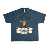Midnight Navy Yes Mama I Am Studying Right Now, Deer Urban Heavy Tee - Bettercallsaul