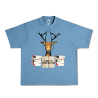 Pebble Blue Yes Mama I Am Studying Right Now, Deer Urban Heavy Tee - Bettercallsaul