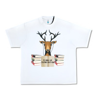 White Yes Mama I Am Studying Right Now, Deer Urban Heavy Tee - Bettercallsaul
