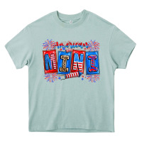 Arona american mini Heavy Core Tee - CowhideDigitalArt