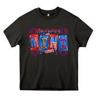 Asphalt american mini Heavy Core Tee - CowhideDigitalArt