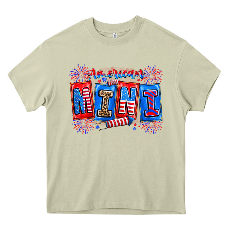 American Mini Heavy Core Tee by CowhideDigitalArt | Teevron
