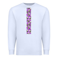 White Halloween Key Fob Premium Sweatshirt - BundleAndBundleShop