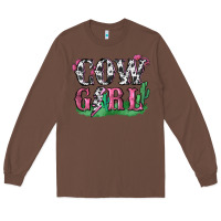 Chestnut cowgirl lightning bolt Long Sleeve Tee - Zillion Design Studio