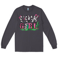 Smoke cowgirl lightning bolt Long Sleeve Tee - Zillion Design Studio