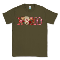 Army Green xoxo charolais cow Classic Tee - RanaPortraitStore