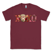Burgundy xoxo charolais cow Classic Tee - RanaPortraitStore