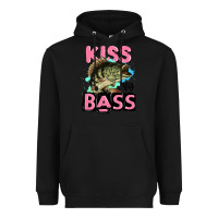 Black kiss my bass Heavyweight Hoodie - JahusDesignShop