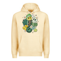 Pina Colada st patricks day green smile Premium Hoodie - MaliasSmallBusiness