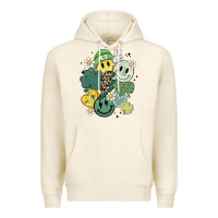 Tofu st patricks day green smile Premium Hoodie - MaliasSmallBusiness