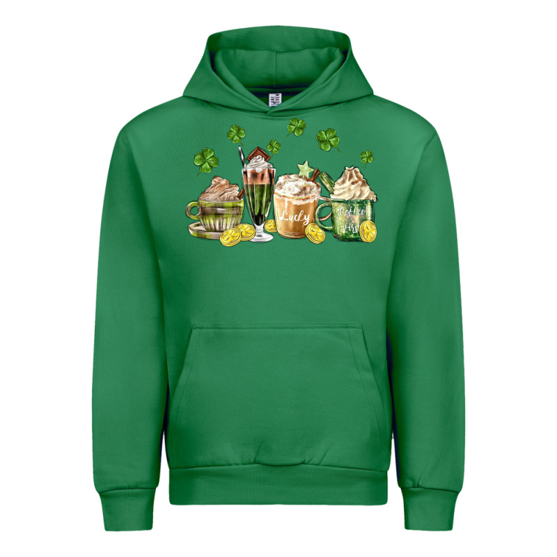 Patricks Day Coffee Urban Hoodie by MaliasSmallBusiness | Teevron