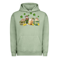 Pigment Oil Green patricks day coffee Urban Hoodie - MaliasSmallBusiness