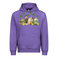 Tulip patricks day coffee Urban Hoodie - MaliasSmallBusiness