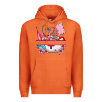 Carrot custom name nurse hat and elements Premium Hoodie - AdoDesignShop
