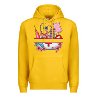 Lemon custom name nurse hat and elements Premium Hoodie - AdoDesignShop