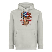 Moon Dust deer american flag Heavyweight Hoodie - JahusDesignShop