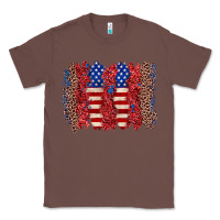 Chestnut 4th of july brushstroke Classic Tee - Zillion Design Studio