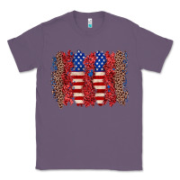 Lavender 4th of july brushstroke Classic Tee - Zillion Design Studio