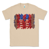 Mushroom 4th of july brushstroke Classic Tee - Zillion Design Studio