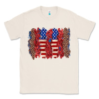 Natural 4th of july brushstroke Classic Tee - Zillion Design Studio