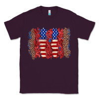 Plum 4th of july brushstroke Classic Tee - Zillion Design Studio