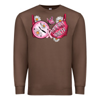 Chestnut Hour Breast Cancer Bra Premium Sweatshirt - Artiststas