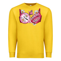 Lemon Hour Breast Cancer Bra Premium Sweatshirt - Artiststas