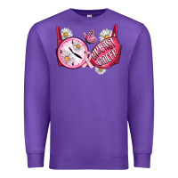 Purple Hour Breast Cancer Bra Premium Sweatshirt - Artiststas