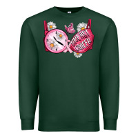 Sports Green Hour Breast Cancer Bra Premium Sweatshirt - Artiststas