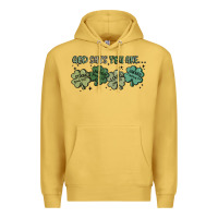 Antique Gold god says i am patrick's day Premium Hoodie - MaliasSmallBusiness