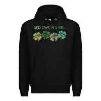 Black god says i am patrick's day Premium Hoodie - MaliasSmallBusiness