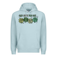 Blue Mist god says i am patrick's day Premium Hoodie - MaliasSmallBusiness