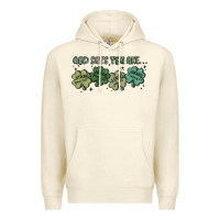 Sandshell god says i am patrick's day Premium Hoodie - MaliasSmallBusiness