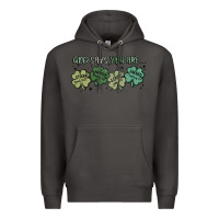 Smoke god says i am patrick's day Premium Hoodie - MaliasSmallBusiness