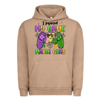 Pigment Burro i paused my game for mardi gras Urban Hoodie - MaliasSmallBusiness