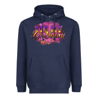 Navy it's my birthday Heavyweight Hoodie - AdoDesignShop