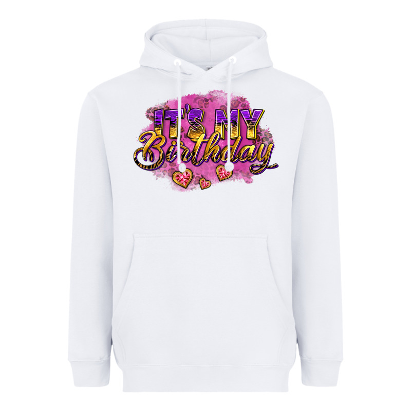 It's My Birthday Heavyweight Hoodie by AdoDesignShop | Teevron