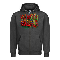 Charcoal Heather Cinco de Mayo Cactus Zipper Hoodie - texasbilliewilder