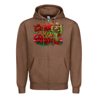Chestnut Cinco de Mayo Cactus Zipper Hoodie - texasbilliewilder
