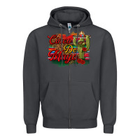Smoke Cinco de Mayo Cactus Zipper Hoodie - texasbilliewilder